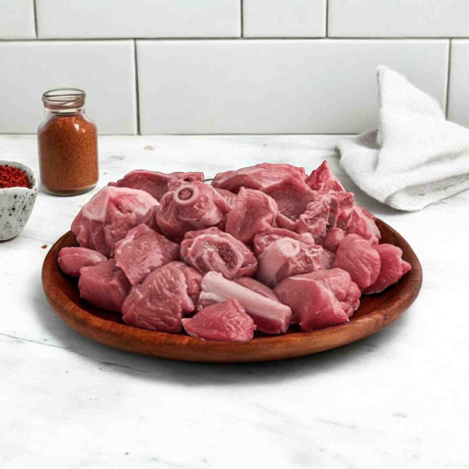 Mutton Curry Cut (Rewaji) - Large Pieces